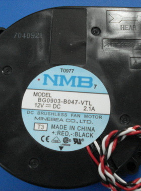 原装NMB BG0903-B047-VTL 12V 2.1A 服务器 CPU散热风扇