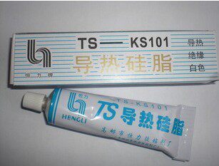 电子产品导热硅脂 散热膏 CPU导热硅脂胶 白色