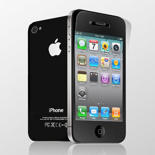 Æ»¹û4´úÊÖ»úĤ iphone4 4s /5ÌùĤ±£»¤Ä¤¸ßÇåĥɰ ǰºóÌ×װĤ