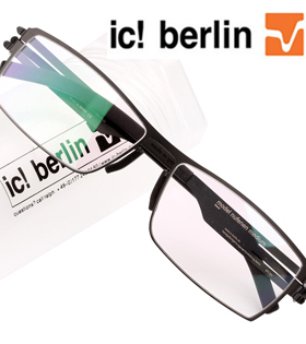 德国ic!berlin超轻眼镜架 无螺丝无焊点男全框记忆大脸近视眼镜框