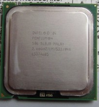 原装正式版奔腾P4 506 2.66G 1M/533 775针台式机CPU