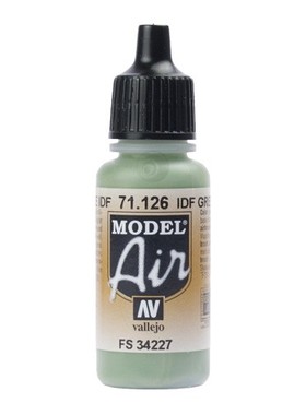 钢铁苍穹 AV 喷涂水性漆 71126 以色列IDF国防军绿色 17ml