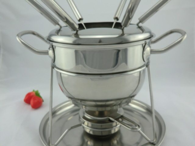 包邮 西班牙式固体酒精火锅 情侣火锅 学生火锅 迷你火锅 送6叉