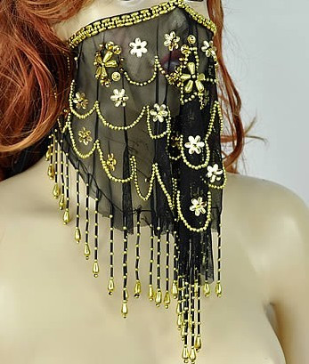 肚皮舞新疆舞面纱梅花舞台表演