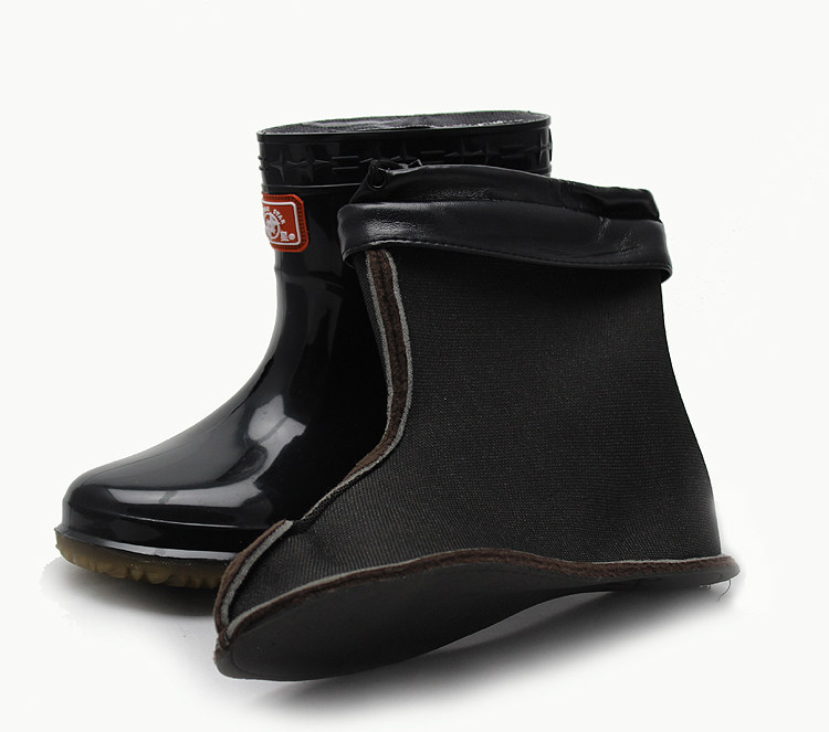 Chaussures - bottes caoutchouc homme pour hiver - semelle tendon - Ref 960812 Image 1