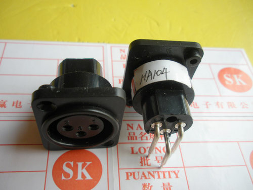 音响功放 卡侬座/欧标座/欧标插座/ HA104