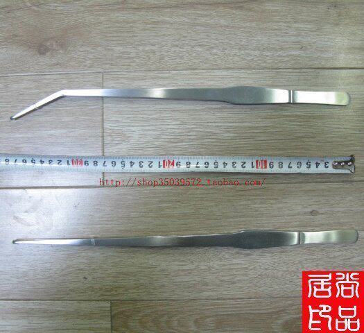 【尚品水族】38厘米水草镊子（弯镊一支）可批发