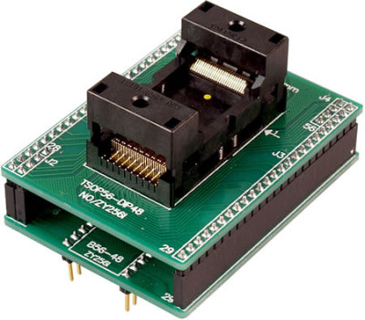 周立功专用适配器 烧录座 适配座 广州致远 ZY256I  TSOP56