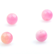 Myatou DIY jewelry loose beads accessories material peach jade bead beads every other bead 4-10MM