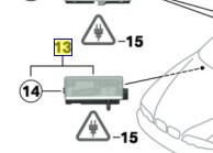 手套箱照明灯盒小灯泡脚部空间