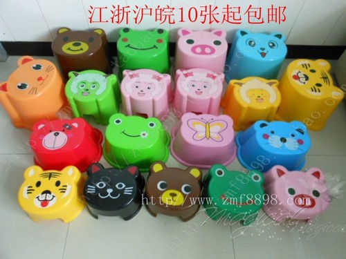 儿童可爱动物卡通凳子/椅子/幼儿园小板凳 宝宝 塑料小凳子