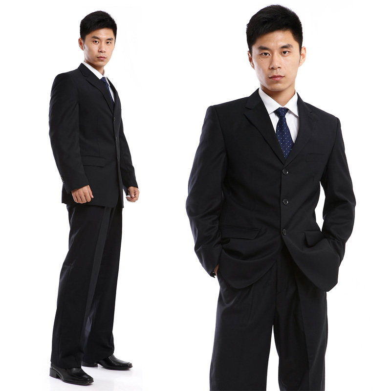男西服套装 经理工作休闲西装 白领上班西装商务绅士职业正装西服