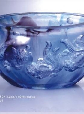 冲五钻 正品琉璃 六折包邮 古法琉璃摆件 JS 金玉满满FD-1025