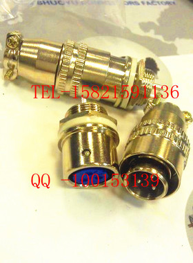 航空插头2芯3芯4芯5芯7芯反装XS12J3P XS12J4P XS12J5P XS12J7P