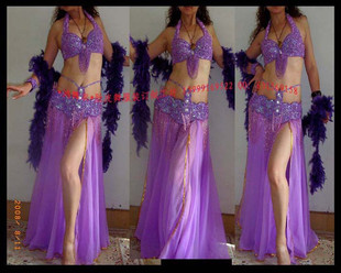 鸿舞衣肚皮舞 紫芙蓉系列 专业订做