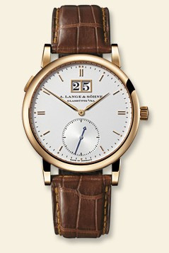 ÕýÆ·ÊÖ±í A. Lange&SohneÀʸñ SAXONIAϵÁРõ¹å½ð Äбí315.032