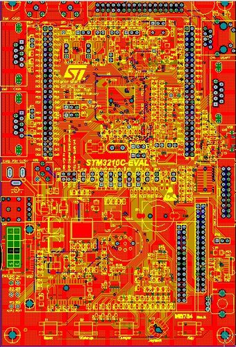 STM32F107开发板电路原理图 PCB stm32f107V STM32设计 stm32F107