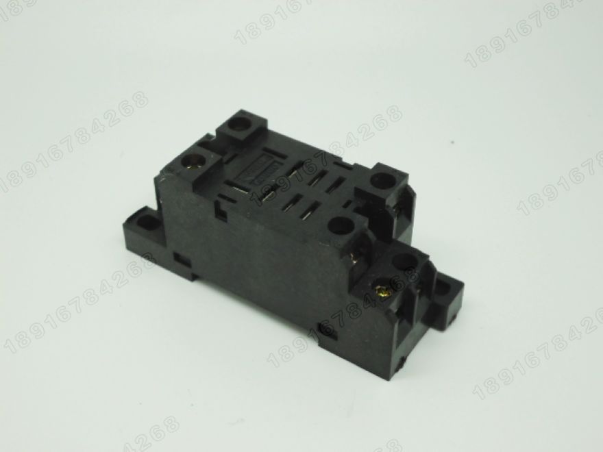 继电器低座 PTF08A-E 2组8针 JQX-13F LY2NJ 优质 插座 铜件