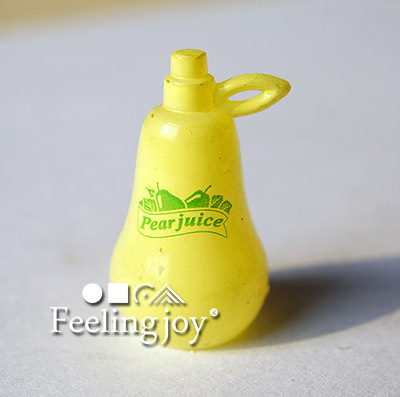迷你食玩微缩摆件梨形壶