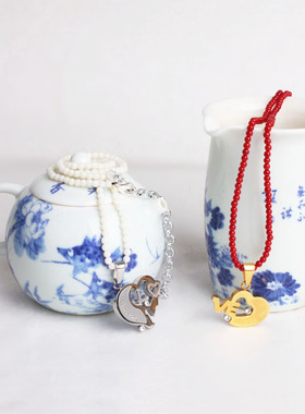 原创玛瑙天然石爱心情侣配饰吊坠