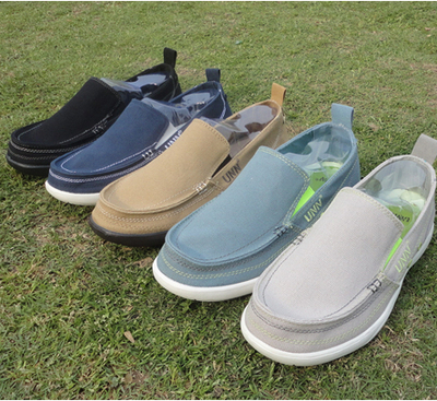 正品沃尔卢walu透气45码休闲男鞋