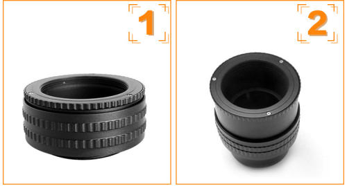 M58-M58 25mm-55mm 全铝调焦桶 调焦筒 转接环 镜头改口用 调焦环