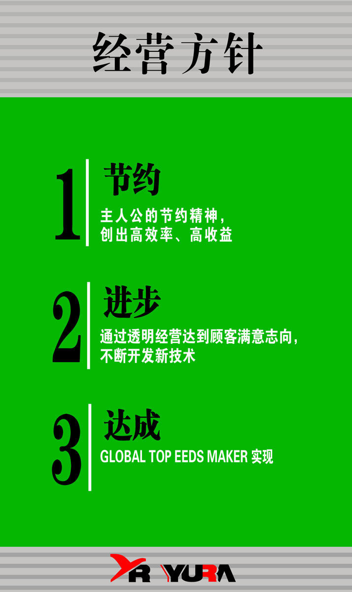 585海报印制海报展板素材123企业经营方针节约进步达成效率