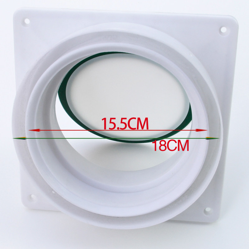 公共烟道止逆阀烟道止回阀厨房油烟机止逆阀防味器防烟宝全国包邮