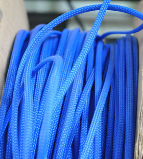 优质4MM蓝色三丝蛇皮网UV网包风扇线常备