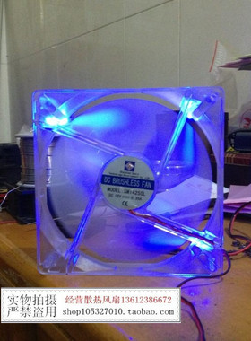 全新原装劲睿 液压王 14025 SM1425SL DC12V 0.35A 14CM散热风扇