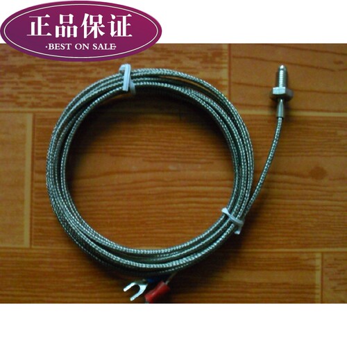 热卖M8 M6螺钉式热电偶 K E PT100 温度传感器温控仪探头感温线
