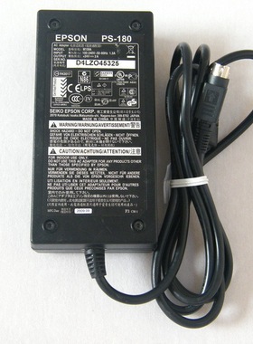 原装爱普生 epson 24V2A 打印机电源适配器 ps-180 圆口三针M159A