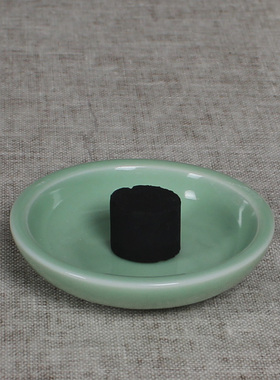 青瓷精品促销冰裂纹碟子熏炉