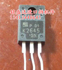 K2645 2SK2645-01MR 拆机FUJI TO-220F N通道场效应管9A 600V