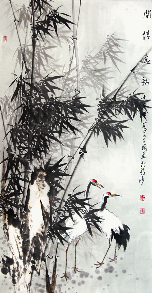 705海报印制海报展板写真喷绘贴纸素材8闲情意韵图zip - 副本