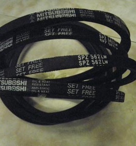 三角皮带SPZ487LW日本三之星SPZ512LW空调机皮带SPZ562LW