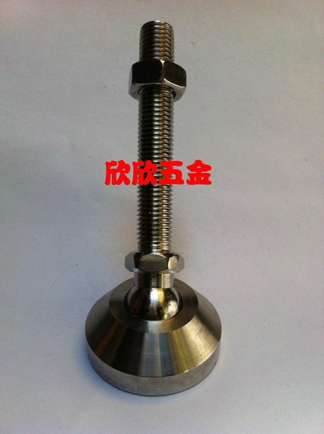 201不锈钢万向重型蹄脚/调节脚/地脚高承载底座盘60M14M16M20M24