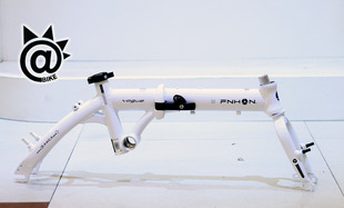 @BIKE 正品行货 风行412 14寸折叠车架 白