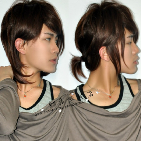 Perruque cheveux raides Court - Ref 2608011 Image 1