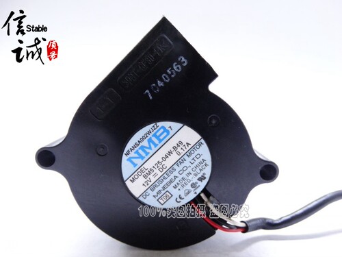 现货NMB BM5125-04W-B49 12V 5CM 5025 鼓风机 离心 投影仪风扇