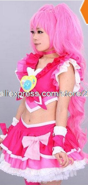 巴拉巴拉小魔仙 假发 高温丝假发 cosplay 假发