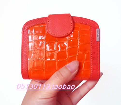 韩版亮面短款女士钱包