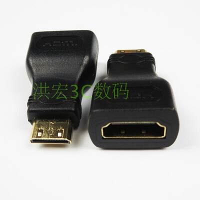 相机平板电脑迷你Mini HDMI公转HDMI母转接头HDMI C公转A母接头