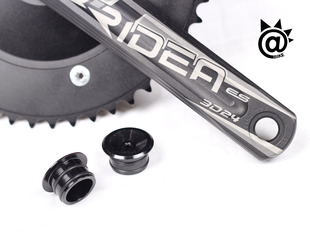 @BIKE FIXED GEAR  RIDEA 场地自行车封闭曲柄中心盖曲柄防尘盖