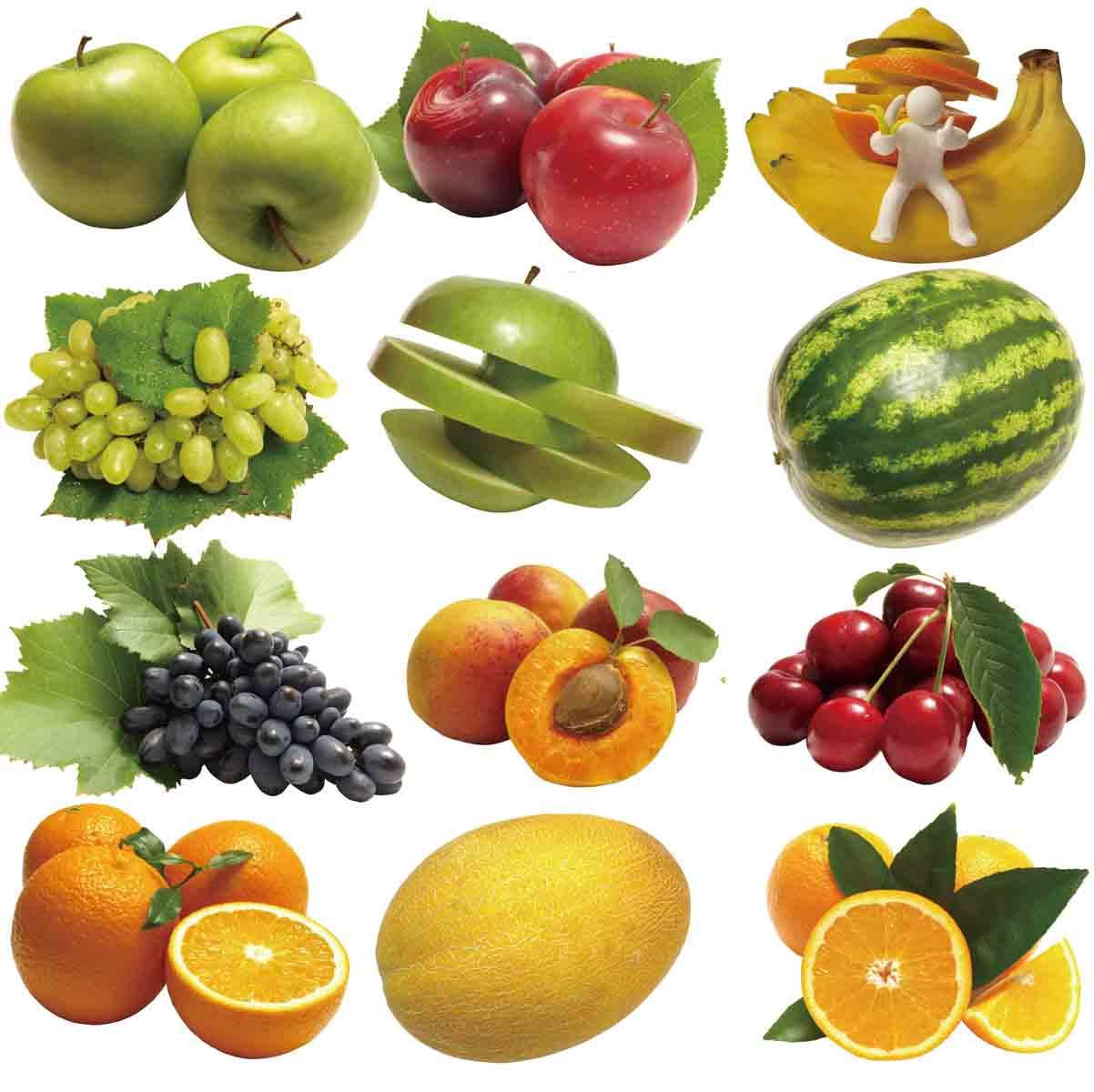 海报印制198贴纸墙贴地贴宣传画图片112水果贴图 ps