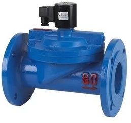 ZCS低温电磁阀直动式法兰电磁阀水用铸铁膜片式走水电磁阀DN32