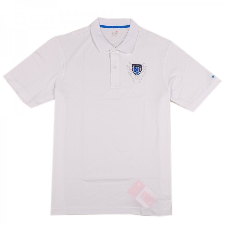 Polo sport homme LINING APLG125-1 en coton - Ref 555839 Image 1