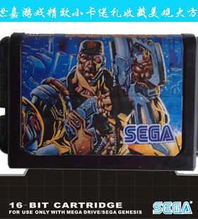 电视游戏SEGA MD16位世嘉游戏卡 黑卡僵尸伯爵(野蛮射击)