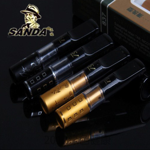 全新正品SANDA三达烟具TS-837循环清洗型过滤烟嘴 2色内有配件