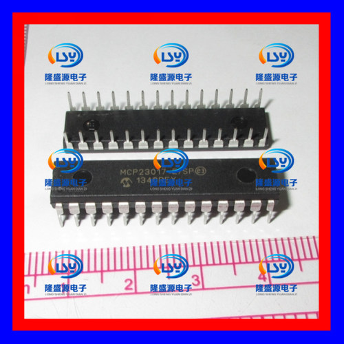 MCP23017-E/SP DIP-28 直插 扩展器 进口正品
